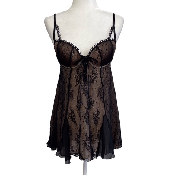Lace BabyDoll Chemise - Picture 8 of 8